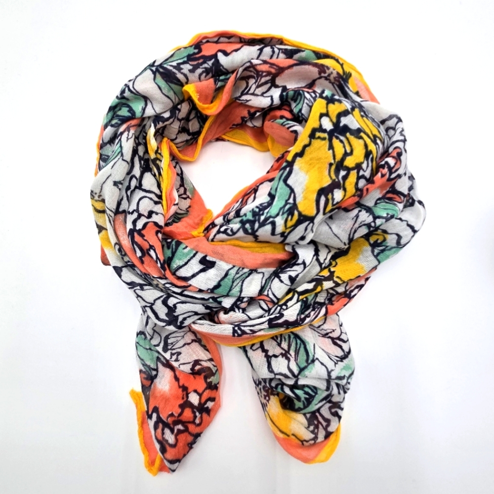 Colorful Abstract Women's Scarf